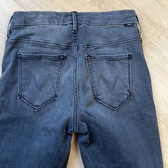 Mother The Looker High Waisted Ankle Fray Jean Dancing In Moonlight, SZ 25. 0647 - Picture 6 of 10